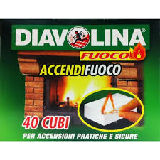 ACCENDIFUOCO DIAVOLINA 40 CUBI